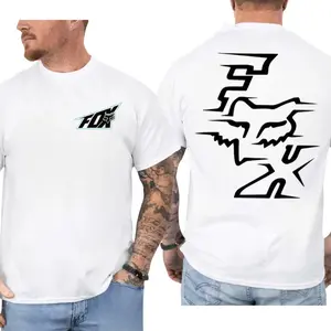 Ideal for Motorsport Fans T-Shirt, Fox Racing T-Shirt, For Men, Full Color, Available in Various Size