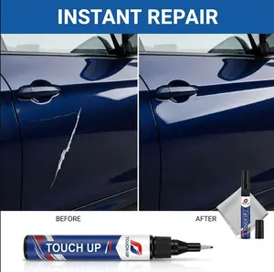Professional Car Scratch Remover Kit - Multi-Color Touch-Up Paint Pen with Repair Wax - Quick Fix Deep Scratches