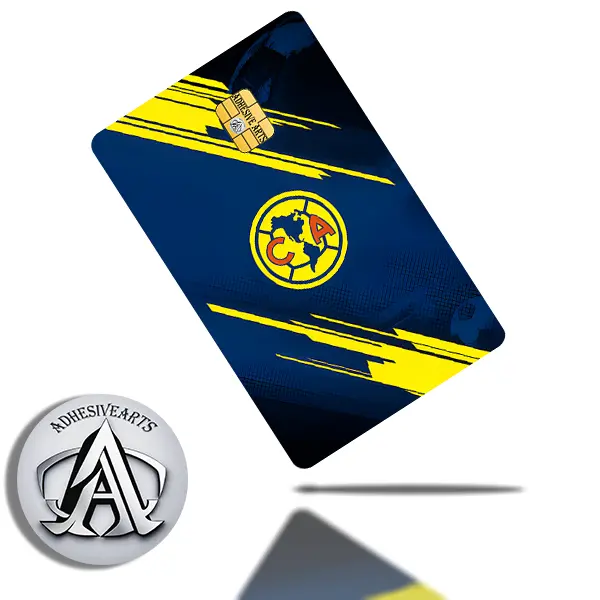 America "Futbol" Debit Card Skins/Stickers - High Quality Vinyl for Customization and Personalization credit