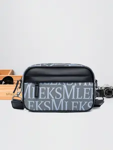 Men's bags: fashionable and trendy, men's casual bags, crossbody bags, large-capacity shoulder bags, gifts for young people, street-style horizontal models, new styles.