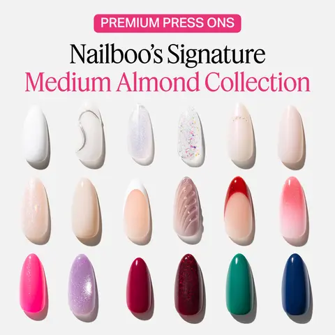 Nailboo’s Signature Medium Almond Collection