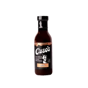 Cuso’s Mud BBQ Sauce – Sugar-Free, Zero-Calorie BBQ Sauce for Ribs, Steak & Grilling