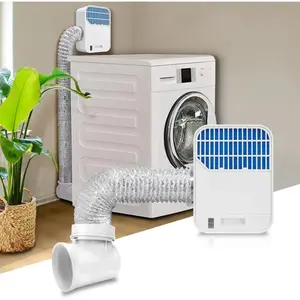 Upgraded Triple Filtration System Indoor Dryer Vent Kit,Indoor Dryer Vent,Dryer Vent Inside Box,Indoor Dryer Vent Kit for Electric Dryer,Indoor Dryer vent filter,Dryer Vent Box,Dryer Vent Lint Catcher