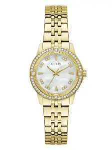 GUESS Female Crystal Stainless Steel analogue watch