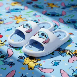 MINISO Disney Series Cute Home Bathroom Slippers, Comfortable to Wear MINISO Disney Series Cute Home Bathroom Slippers, Comfortable to Wear