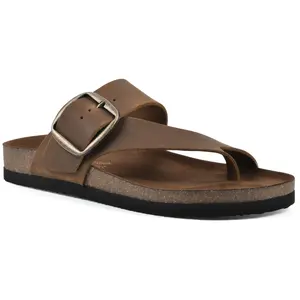White Mountain Leather Footbeds Sandals - Harley