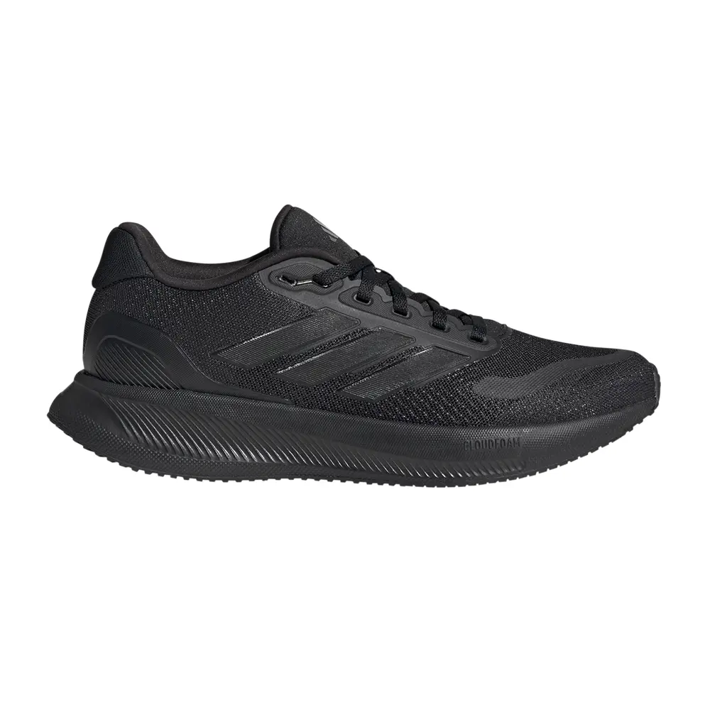 adidas Womens Runfalcon 5 Running Sneakers Shoes - Black