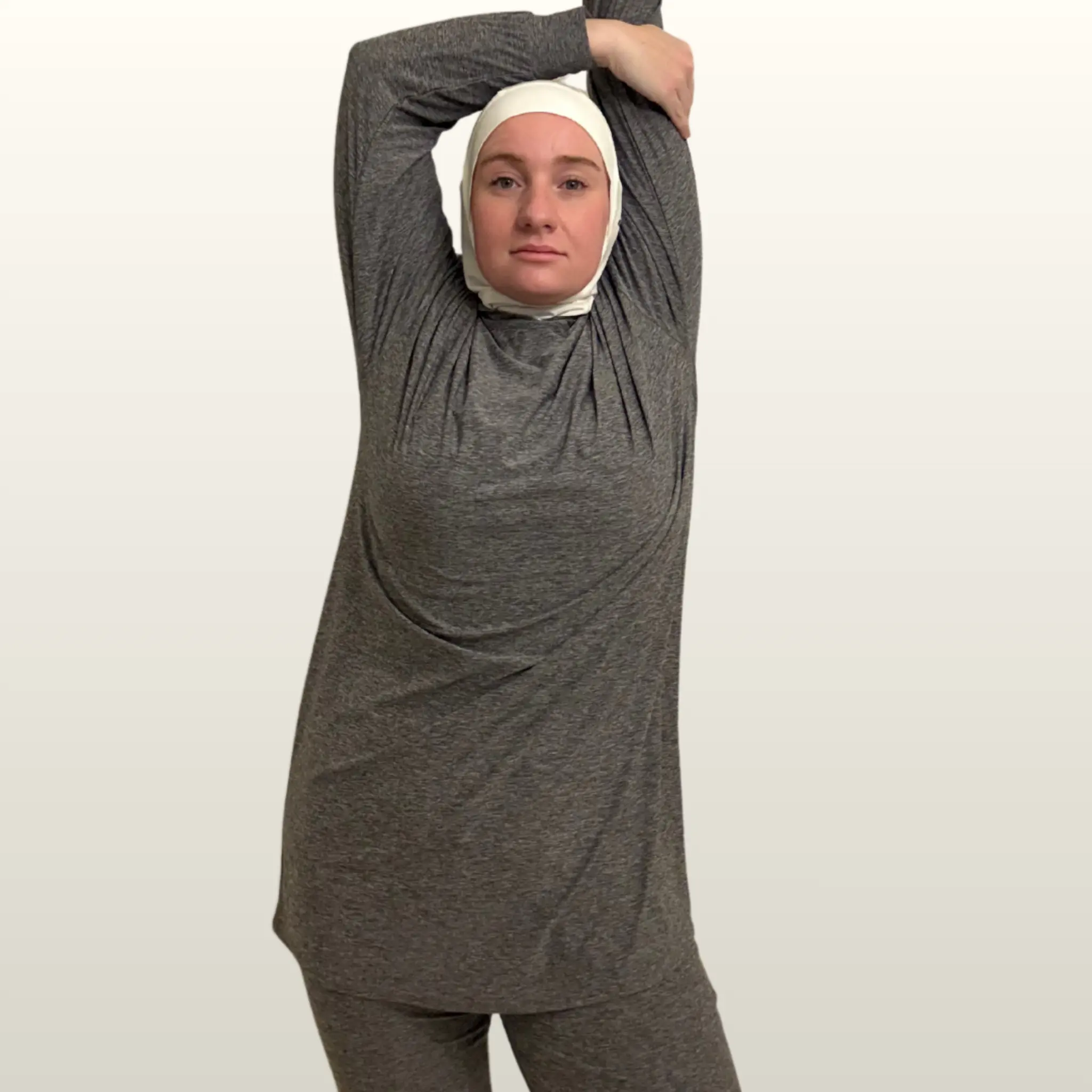 The Relaxed Workout Pants in Gray