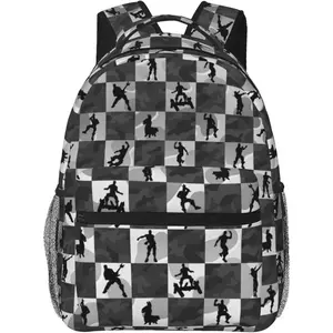 Gaming Themed Backpack for Boys - Ideal for Students Ages 6-18, School and Travel Use - Kids and Teens Video Game Bookbag-17 Durable and Stylish School Bag