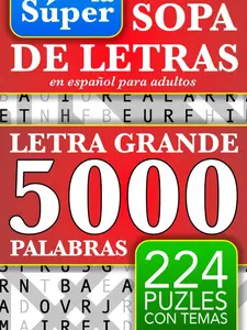 Sopa de Letras en Español - Letra Grande: 5000 Palabras - 224 Puzles - Para Adultos, La Abuela, Adolescentes, y Todos - Spanish Word Search Book Large ... Palabras Para Adultos) (Spanish Edition)   christmas present
