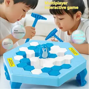 Save the Penguin Ice Breaking Rescue Game: STEM educational toy, parent-child interaction, family fun, and a great party icebreaker game.