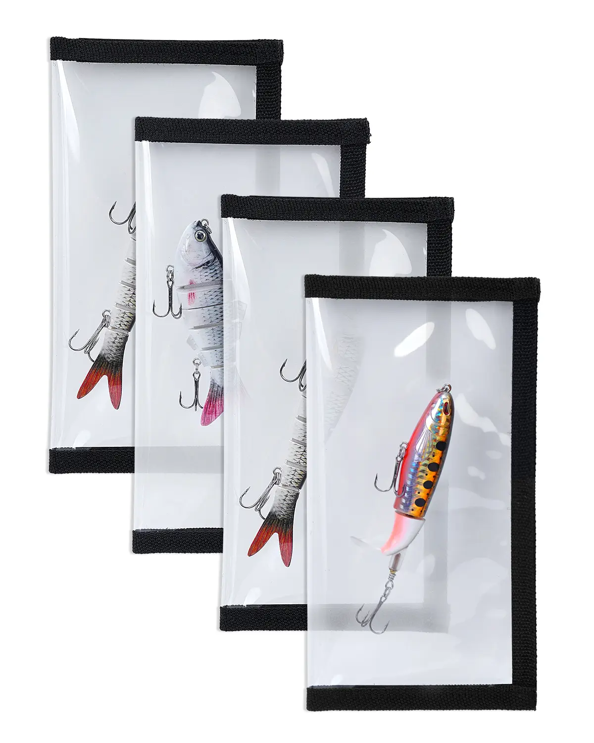 UCEC Fishing Lure Wraps Cover for rod, Fishing Hook Protector, Keeps Fishing Safe, Bait Storage