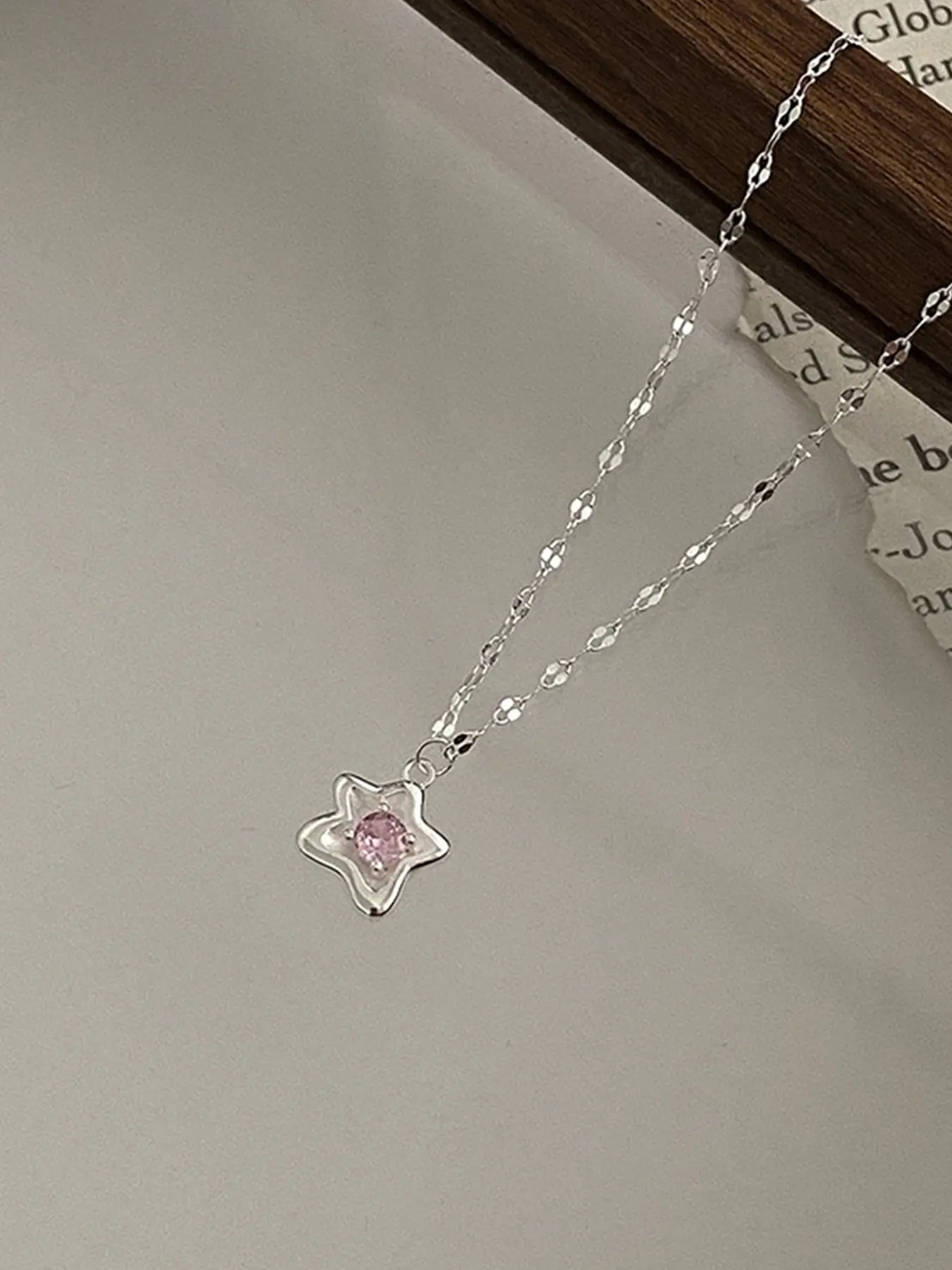 Elegant S925 Silver Zircon Starfish Pendant Necklace, Perfect Gift for Women, Ideal for Valentine's Day & Anniversaries