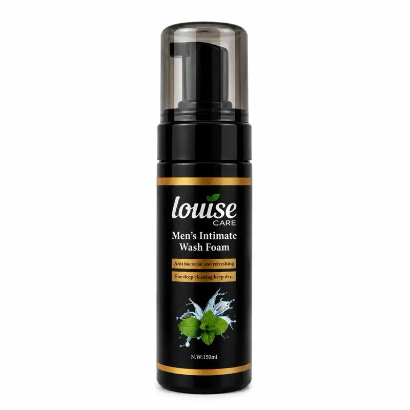 Louise Care Men’s Intimate Wash Foam | Gentle Daily Cleansing Foam | Refreshing Formula | 150ml