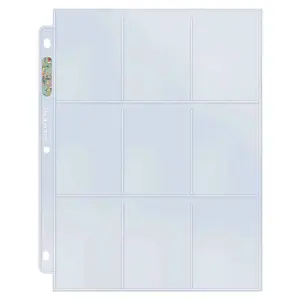 Silver Series 9-Pocket Pages (100ct) for Standard Size Cards