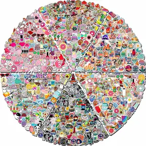 600 PCS Stickers Pack，Cute Colorful Waterproof Stickers，Vinyl Art Stickers.Valentine's Day Stickers