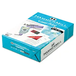 Hammermill Office Paper, 32lb White 98 Brightness Laser Print Letter Size Paper, High Contrast & Smooth Surface, 500 Sheets for Bulk Office Stationery Supplies