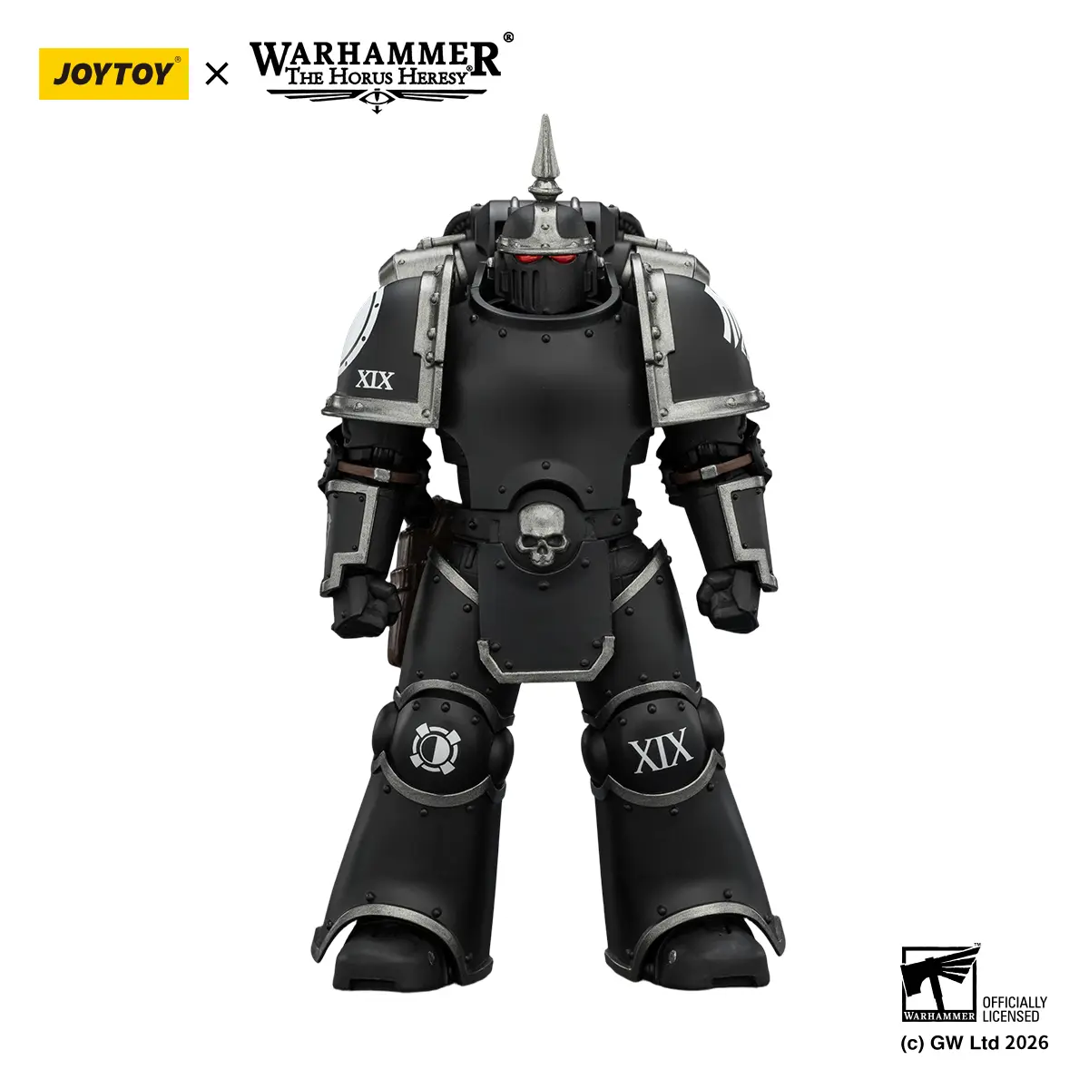 JOYTOY  Warhammer  40k  1/18  Action Figure Raven Guard MK III Tactical Legionary with Bolter and Bolt Pistol JT03943