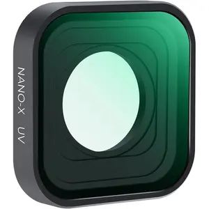 K&F CONCEPT UV Lens Filter for GoPro Hero 13 12 11 10 9 Black, MCUV Lens Protection, Clear HD Optical Glass Multi-Coated Filter, Plastic Frame