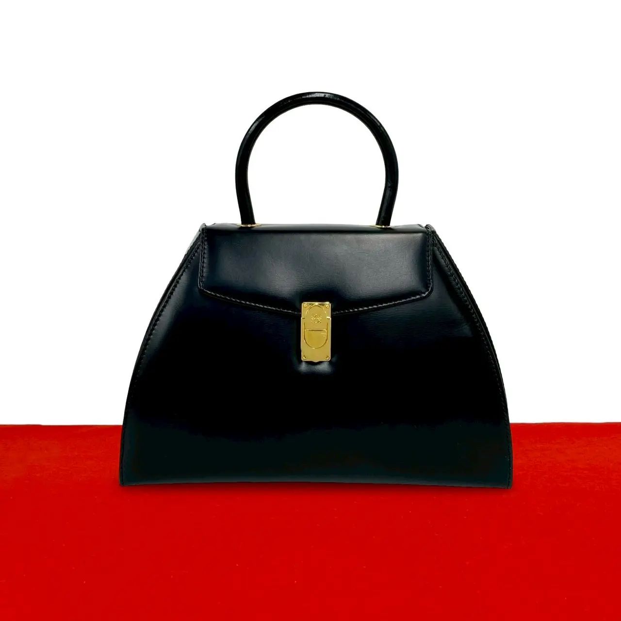 Pre-owned Loewe Calfskin Tote Bags Calf Leather Handbag