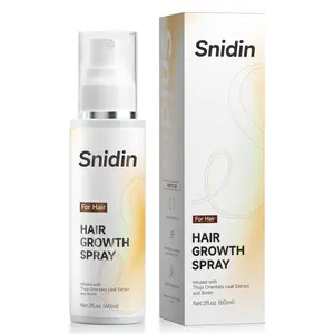 Snidin Hair Growth Spray, With Rosemary Oil and Biotin, Non-Greasy, Helps Prevent Hair Thinning & Hair Loss, for Scalp, 60ml Bottle ,Thickening Nourishing Haircare,snidin hair growth spray