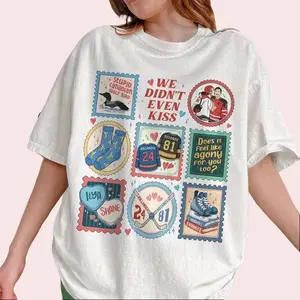 Retro Connor & Ilya Stamp Heated Rivalry Tshirt, Hockey Romance Fan Shirt, Hollander Rozanov Love Tee, Bookish Romance Gift For Her