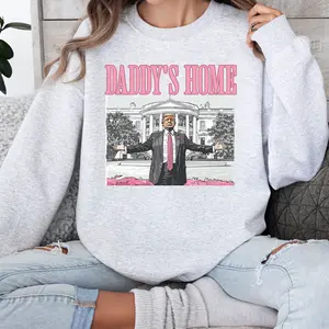 Daddys Home Graphic Top, Unisex Apparel, Relaxed Fit, Soft Print, Made in the USA