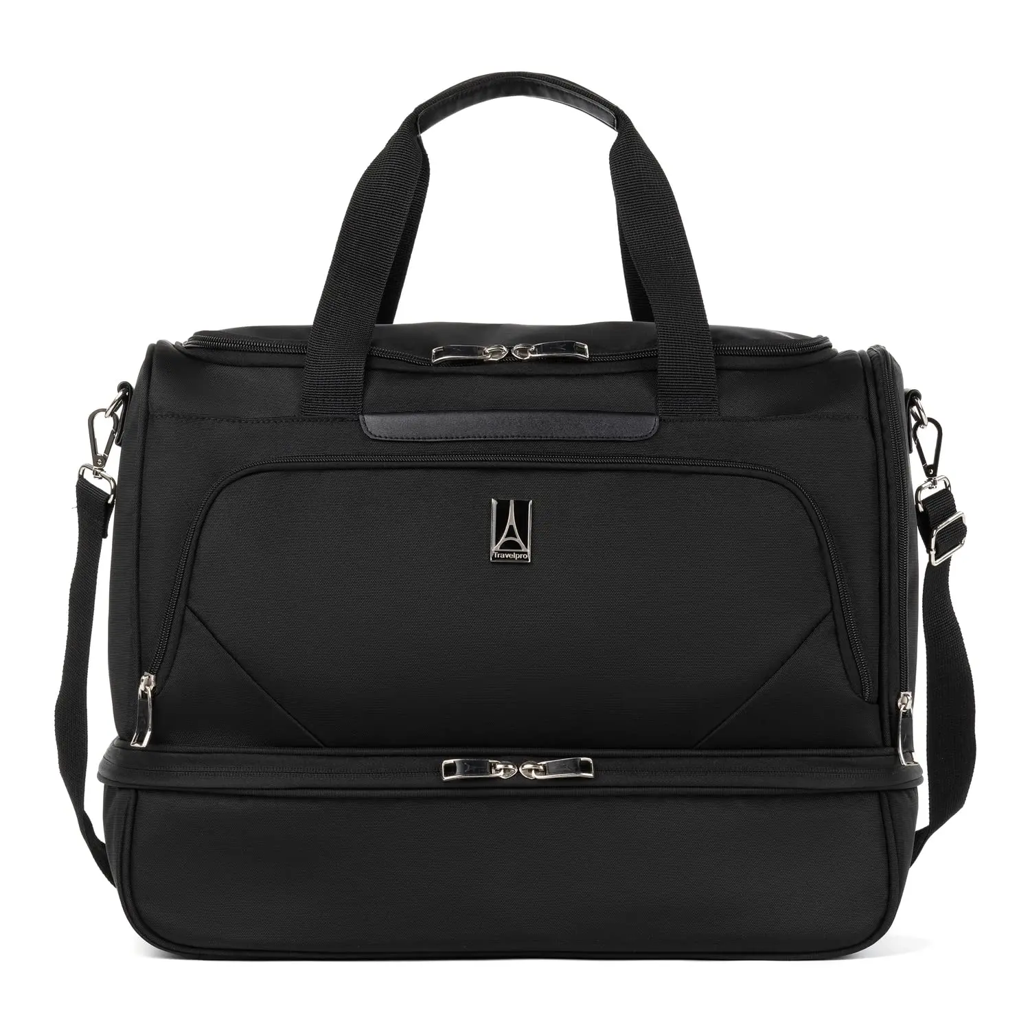 Travelpro Maxlite 5 Carry on Weekender with Drop-Bottom Compartment, Lightweight Overnight Travel Duffel Bag