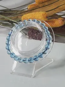 High Grade Blue Topaz Crystal Bracelet