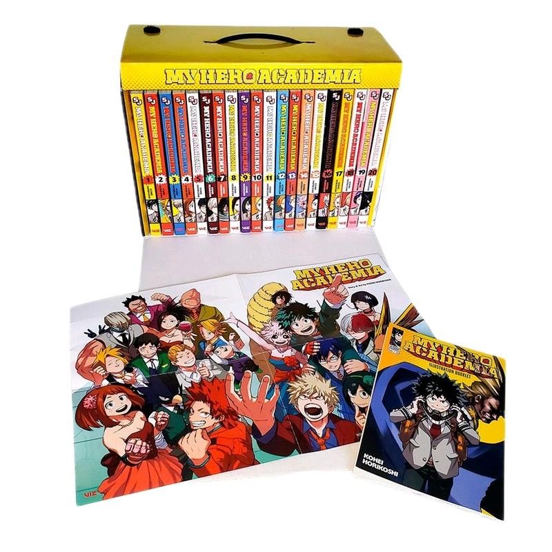 My Hero Academia Manga Box Set Volume 1-20 English books