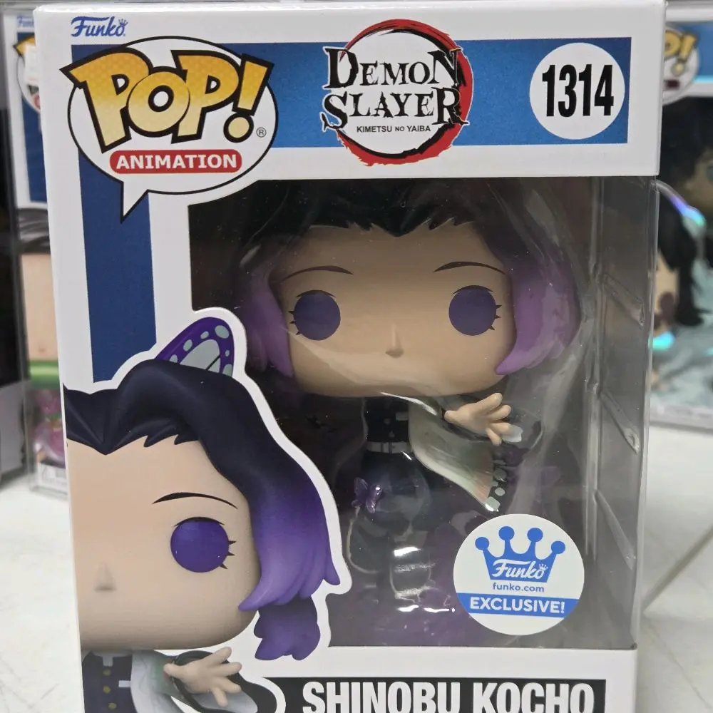 Funko Pop! Shinobu Kocho #1314 Bobblehead Display Figure, Plastic, Character Art