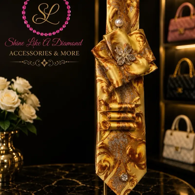 Carmel Swirl Custom Tie
