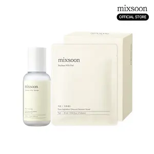 [mixsoon Official Shop] Ultra Moisturizing Skincare Set | Milky & Rich Hydration for Dry SkinㅣSoybean Milk Serum + Soybean Milk Pad 10EA