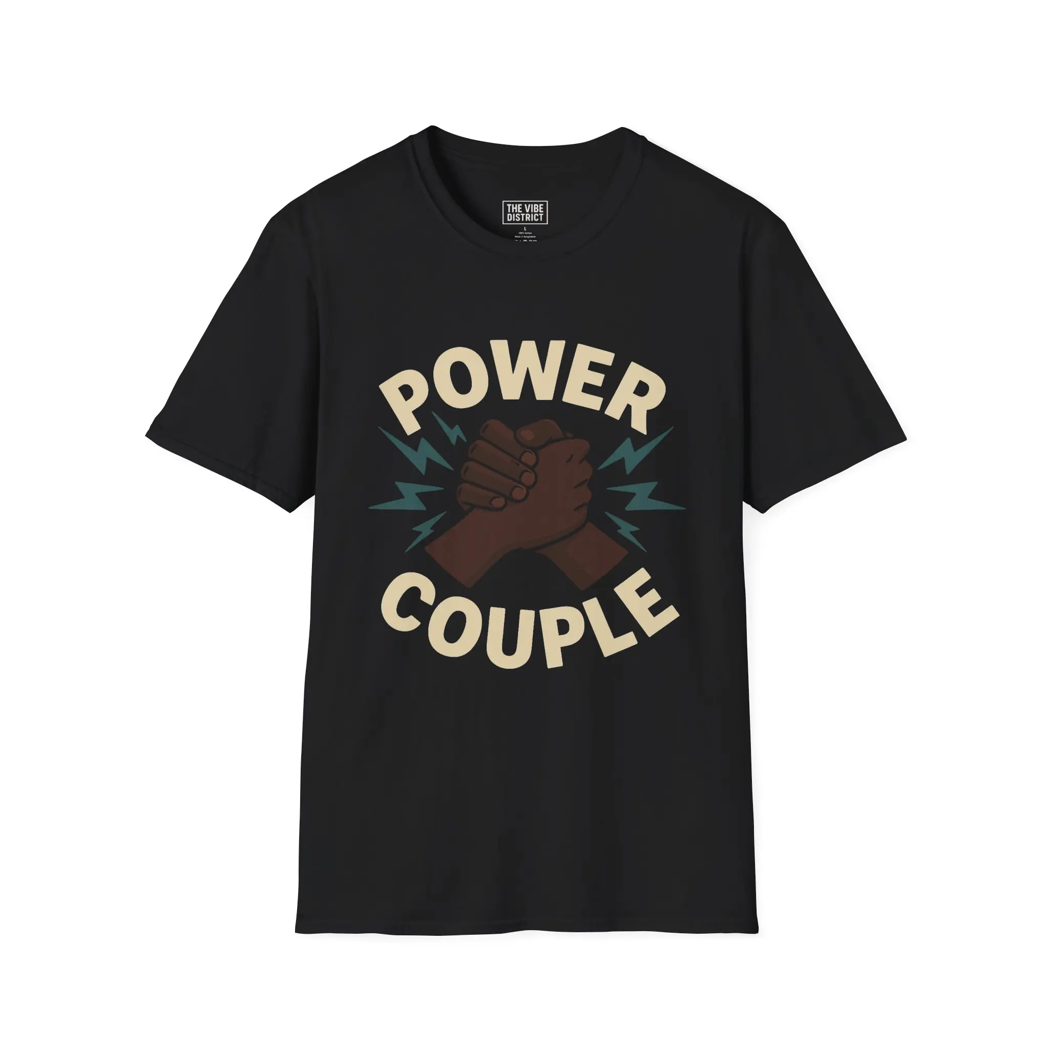 Power Couple Unisex T-Shirt, Couple Anniversary Gift, Relationship Tee, Funny Couples Shirt, Matching Outfits, Love Apparel