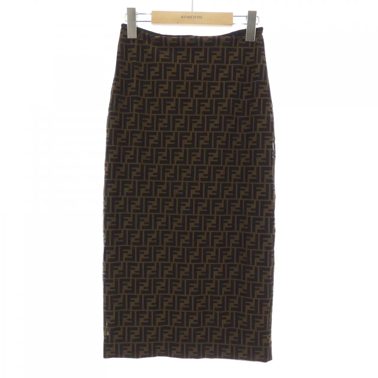 Pre-owned FENDI Others Small Leather Goods FF Motif Skirt