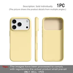 BASE MORE COVER Ultra - Thin Liquid Silicone iPhone Case For Apple iPhone 13/14/15/16/17 Pro Max