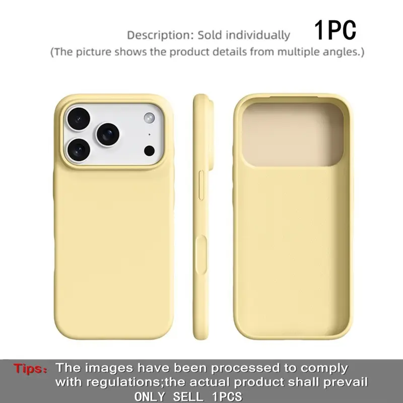 BASE MORE COVER Ultra - Thin Liquid Silicone Protective iPhone Case For Apple iPhone 13/14/15/16/17 Pro Max Smartphone Accessories