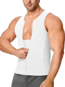 nebility Men Compression Shirt for Body Slimming Shaper Undershirt Tummy Control Girdle, Waistline Shaper, Waist Trainer, menfashion mensstyle menswear