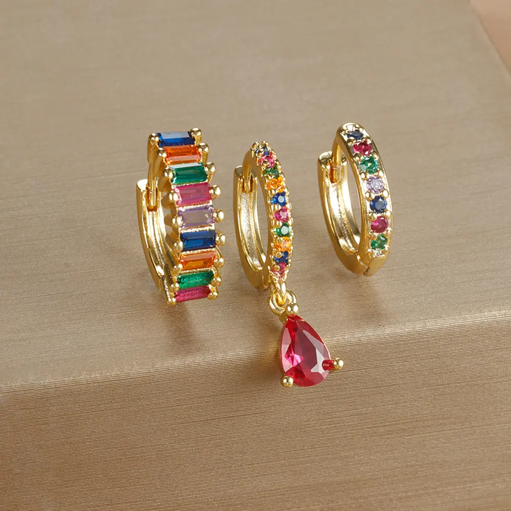 E1575 Gold Color  3PCS