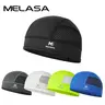 MELASA Unisex Adults' 2/3 Pack Cooling Skull Caps - Nylon Blend Heat Relief Hat, Mesh Panels, Odorless Quick-Drying Featherlight Stretch Helmet Liner, All-Seasons for Cycling, Running, Work