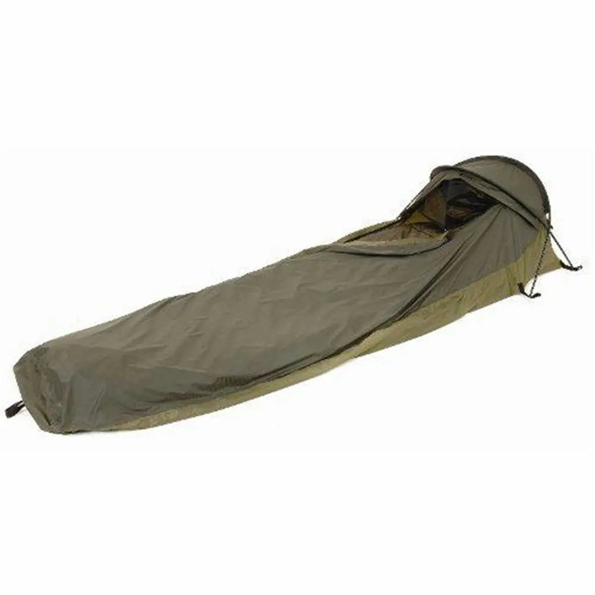 212 MAIN Snugpak Stratosphere Bivvi Shelter - Olive, 1-Person, Hooded, Lightweight, Waterproof, Breathable, Compact Pack Camping & Hiking Sleeping Gear
