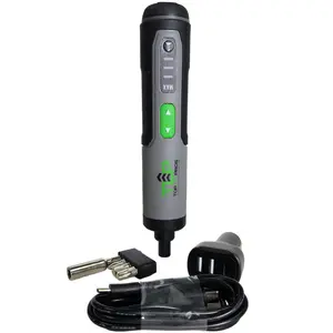 Turn Pro - Cordless Driver Re-chargeable Tool with Bits and Station for Hardtop Bolts
