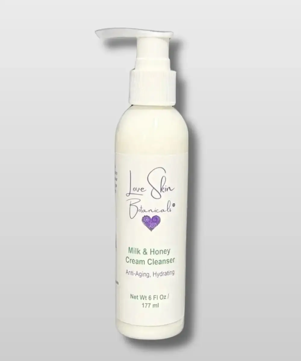 Milk & Honey Crème Cleanser – Hydrating Cleanser, Soothing & Non-Foaming Facial Cleanser