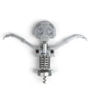 Day of the Dead Skull Corkscrew
