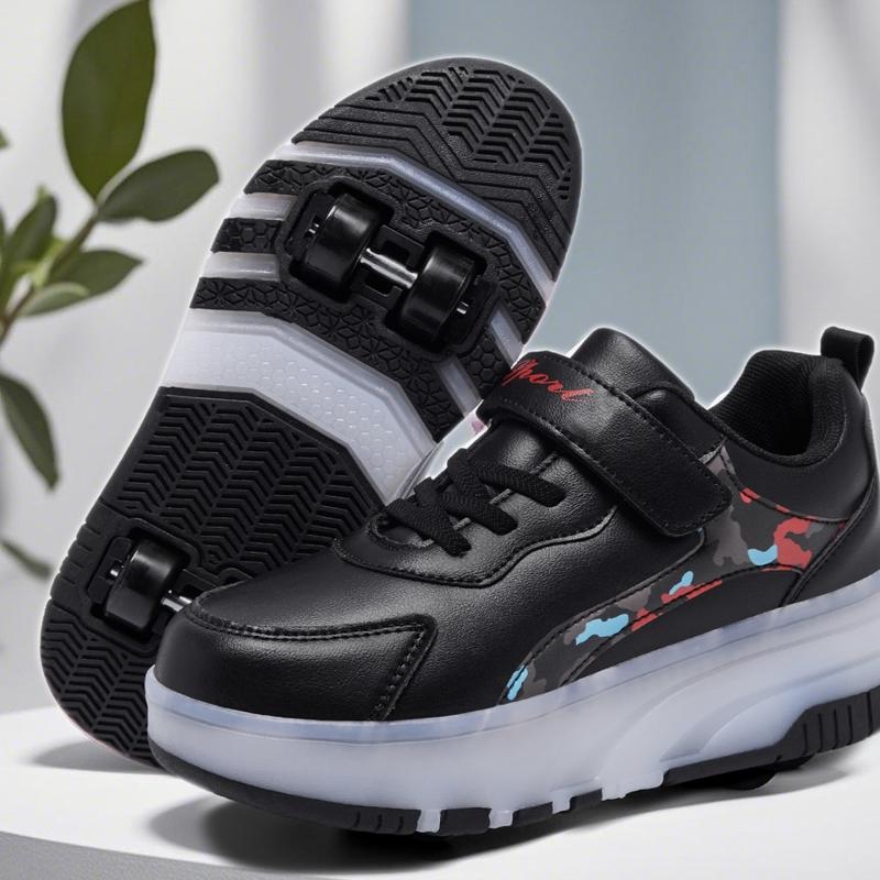 Children's LED light skate shoes are fun and fashionable, suitable for boys and girls' birthday parties and Christmas