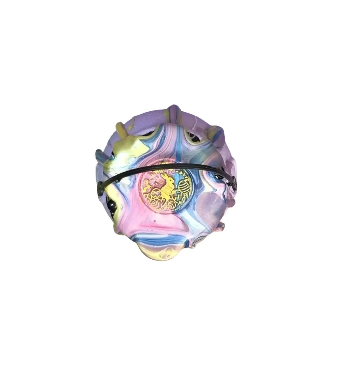 The Enchanted Crystal Egg Cauldron
