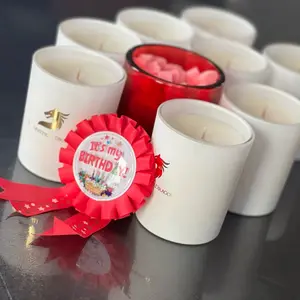 Birthday Cake Candle – 7oz Coconut Wax | Vanilla Dessert Candle