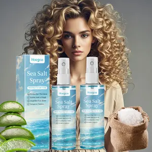 Hoegoa 2pcs * 100ml sea salt micro curl shaping haircare spray, sea salt kelp aloe, suitable for short curly hair, moisturizing and refreshing curl shaping spray