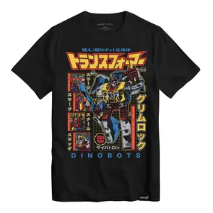 Super7 Transformers T-Shirts - Dinobots Team Tee
