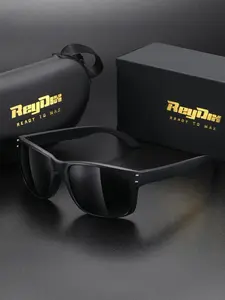 1 Piece Reydix Unisex Square Full Frame Sunglasses Classic design, enduring appeal UV400